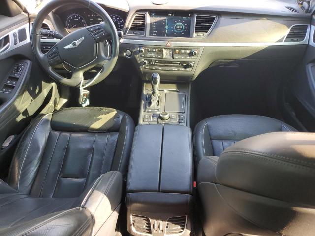 KMHGN4JE7GU133838 - 2016 HYUNDAI GENESIS 3.8L SILVER photo 8