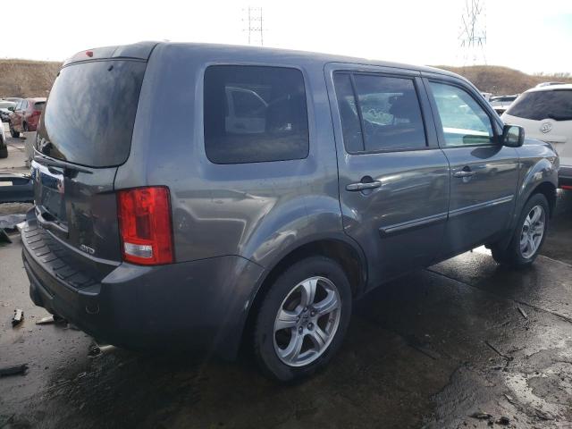 5FNYF4H66CB006683 - 2012 HONDA PILOT EXL GRAY photo 3