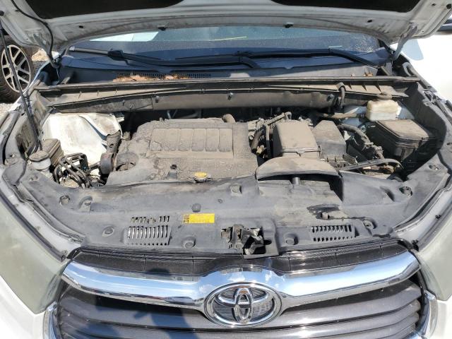 5TDKKRFH2FS046746 - 2015 TOYOTA HIGHLANDER XLE أبيض صورة 12