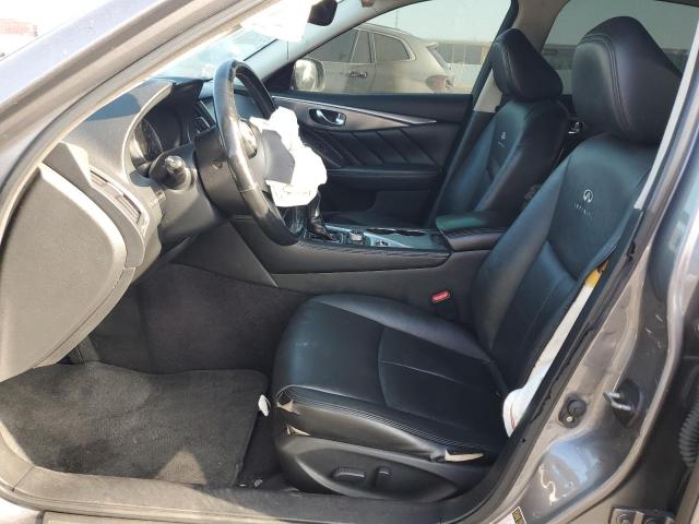 JN1BV7AP8EM683163 - 2014 INFINITI Q50 BASE 灰色 照片 7