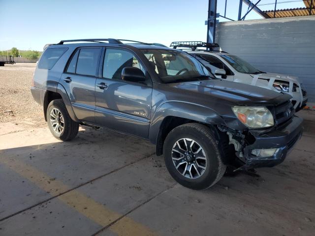 JTEBU14R940035505 - 2004 TOYOTA 4RUNNER SR5 ნაცრისფერი ფოტო 4