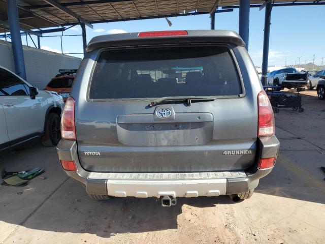 JTEBU14R940035505 - 2004 TOYOTA 4RUNNER SR5 ნაცრისფერი ფოტო 6