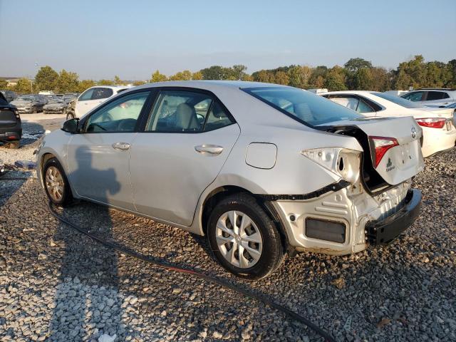 2T1BURHE8GC648719 - 2016 TOYOTA COROLLA L SILVER photo 2