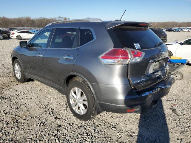 KNMAT2MTXFP542752 - 2015 NISSAN ROGUE S GRAY photo 2