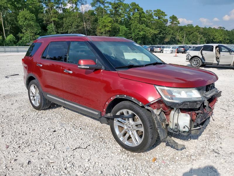 1FM5K7F88GGD26468 - 2016 FORD EXPLORER LIMITED 栗色 照片 4