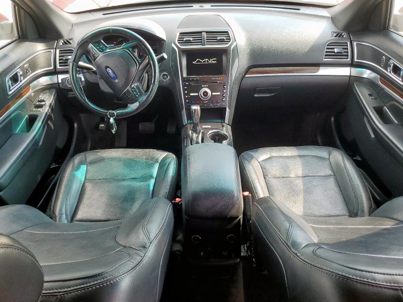 1FM5K7F88GGD26468 - 2016 FORD EXPLORER LIMITED 栗色 照片 8