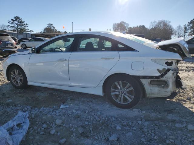 5NPEB4AC9EH821768 - 2014 HYUNDAI SONATA GLS WHITE photo 2