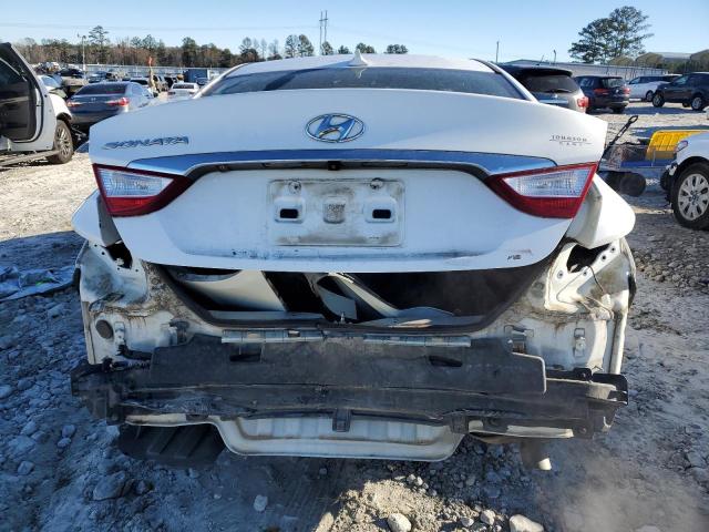 5NPEB4AC9EH821768 - 2014 HYUNDAI SONATA GLS WHITE photo 6