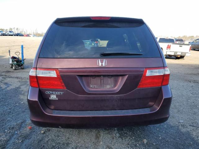 5FNRL38257B112486 - 2007 HONDA ODYSSEY LX BURGUNDY photo 6