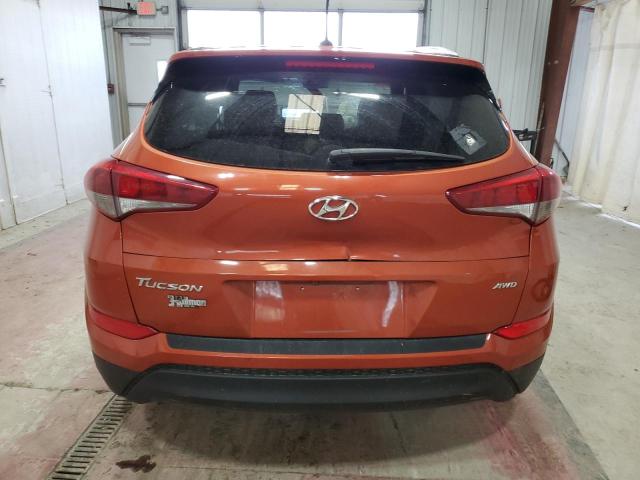 KM8J3CA4XHU427345 - 2017 HYUNDAI TUCSON LIMITED ORANGE photo 6