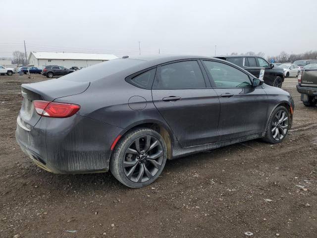 1C3CCCBG1FN551151 - 2015 CHRYSLER 200 S GRAY photo 3