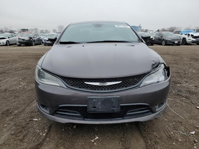 1C3CCCBG1FN551151 - 2015 CHRYSLER 200 S GRAY photo 5