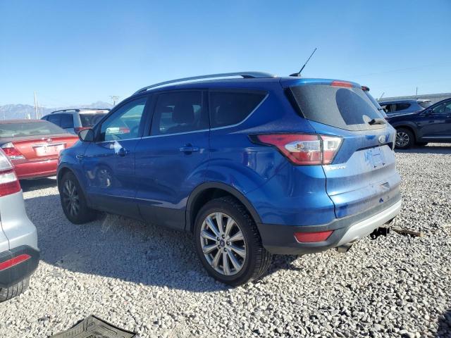 1FMCU9J97HUC07973 - 2017 FORD ESCAPE TITANIUM ლურჯი ფოტო 2