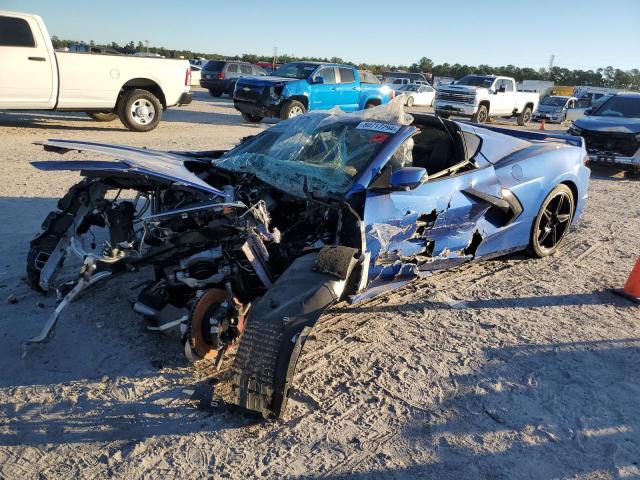1G1YA2D46P5117063 - 2023 CHEVROLET CORVETTE STINGRAY 1LT BLUE photo 1