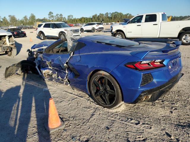 1G1YA2D46P5117063 - 2023 CHEVROLET CORVETTE STINGRAY 1LT BLUE photo 2