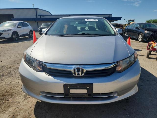 19XFB2F50CE061783 - 2012 HONDA CIVIC LX SILVER photo 5