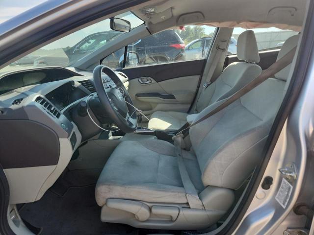 19XFB2F50CE061783 - 2012 HONDA CIVIC LX SILVER photo 7