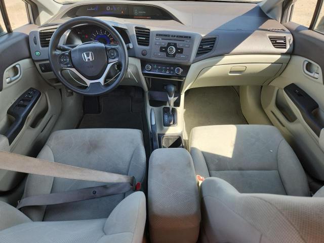 19XFB2F50CE061783 - 2012 HONDA CIVIC LX SILVER photo 8