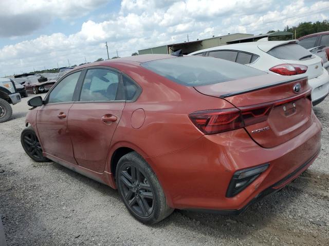 3KPF34ADXLE242736 - 2020 KIA FORTE GT LINE ORANGE photo 2