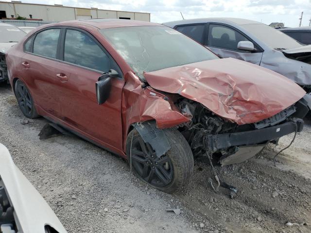 3KPF34ADXLE242736 - 2020 KIA FORTE GT LINE ORANGE photo 4