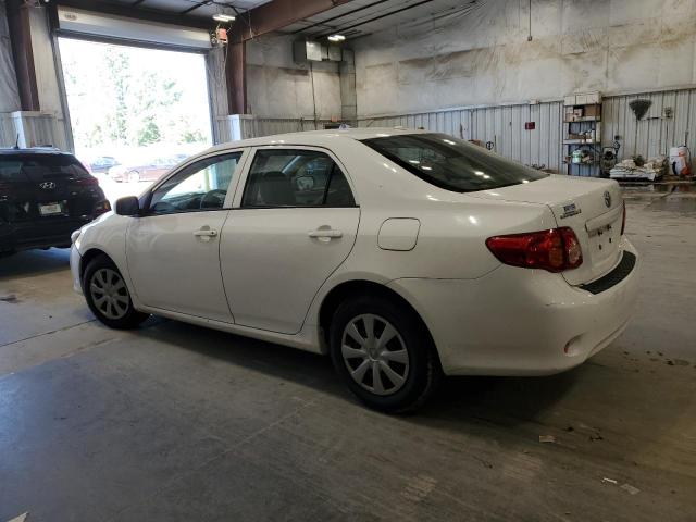 JTDBL40E099049534 - 2009 TOYOTA COROLLA BASE WHITE photo 2