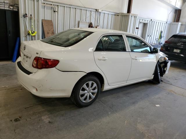 JTDBL40E099049534 - 2009 TOYOTA COROLLA BASE WHITE photo 3