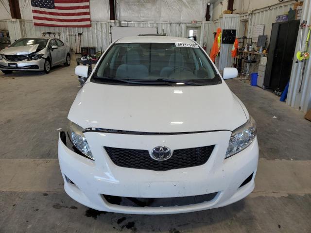 JTDBL40E099049534 - 2009 TOYOTA COROLLA BASE WHITE photo 5