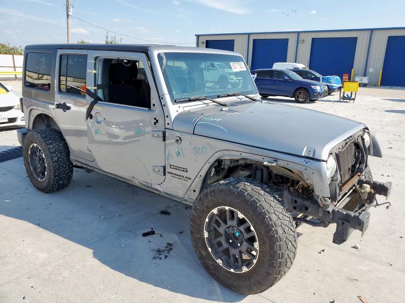 1C4HJWDG7DL690781 - 2013 JEEP WRANGLER U SPORT SILVER photo 4