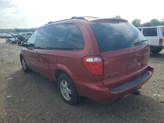 2D4GP44L86R804506 - 2006 DODGE GRAND CARAVAN SXT 红色 照片 2