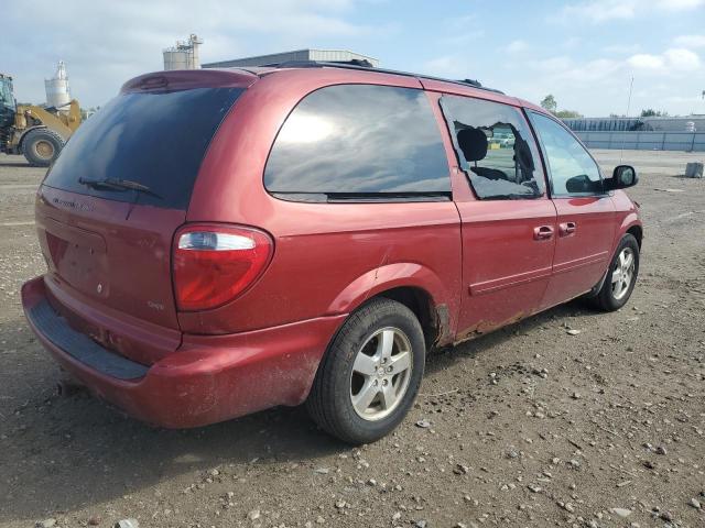 2D4GP44L86R804506 - 2006 DODGE GRAND CARAVAN SXT 红色 照片 3