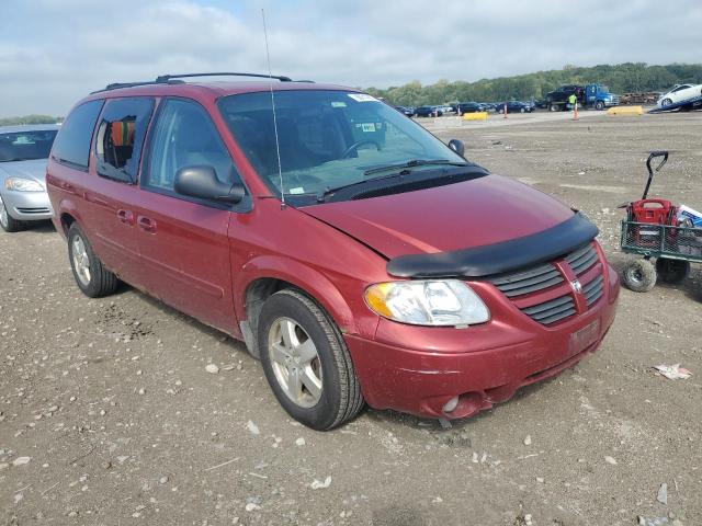 2D4GP44L86R804506 - 2006 DODGE GRAND CARAVAN SXT 红色 照片 4