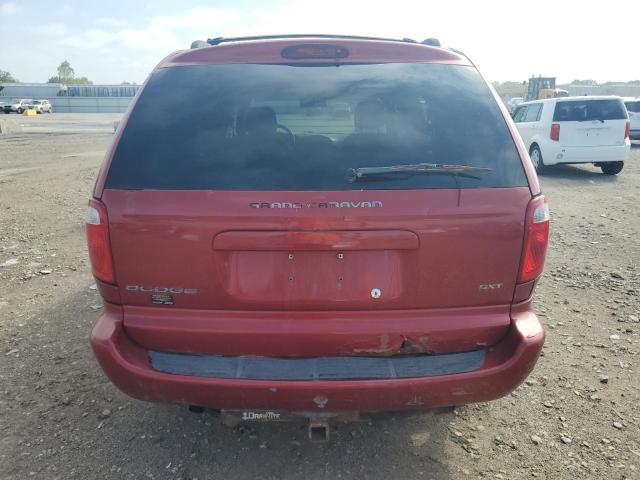 2D4GP44L86R804506 - 2006 DODGE GRAND CARAVAN SXT 红色 照片 6