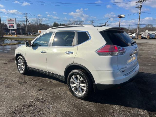 5N1AT2MV9EC777582 - 2014 NISSAN ROGUE S WHITE photo 3