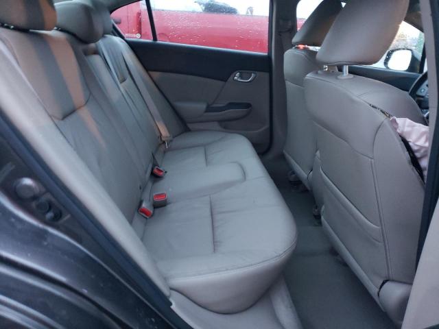 19XFB2F90CE017902 - 2012 HONDA CIVIC EXL ნაცრისფერი ფოტო 10