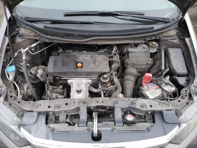 19XFB2F90CE017902 - 2012 HONDA CIVIC EXL ნაცრისფერი ფოტო 11
