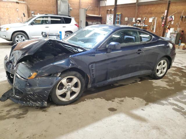 KMHHM65DX5U166396 - 2005 HYUNDAI TIBURON BLUE photo 1