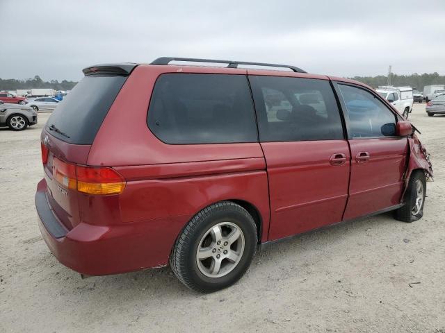 5FNRL186X3B108774 - 2003 HONDA ODYSSEY EX MAROON photo 3