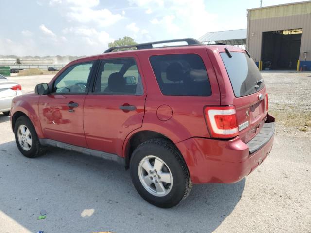 1FMCU0DGXBKB71737 - 2011 FORD ESCAPE XLT RED photo 2
