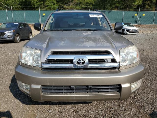 JTEBT14R750047057 - 2005 TOYOTA 4RUNNER SR5 TAN photo 5