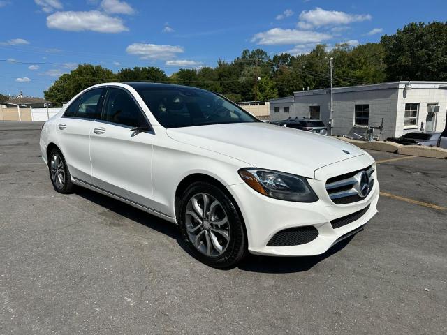 WDDWF4KB6GR148065 - 2016 MERCEDES-BENZ C 300 4MATIC WHITE photo 4