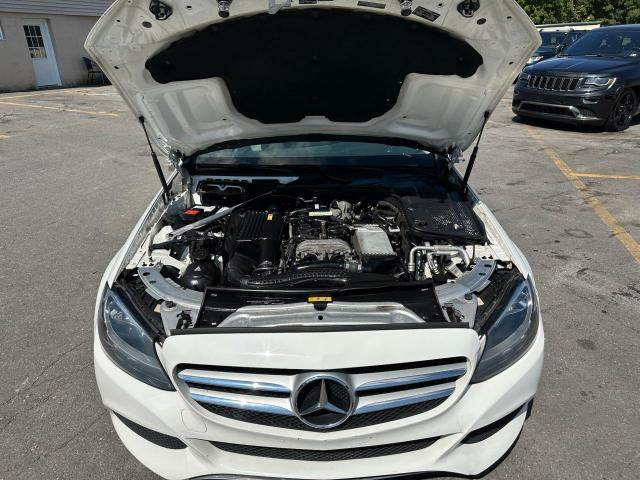 WDDWF4KB6GR148065 - 2016 MERCEDES-BENZ C 300 4MATIC WHITE photo 7