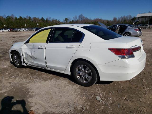 1HGCP2F63CA102831 - 2012 HONDA ACCORD SE WHITE photo 2