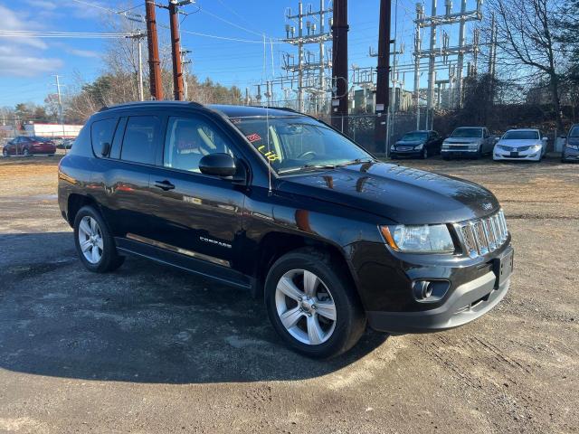 1C4NJDEB7HD121777 - 2017 JEEP COMPASS LATITUDE BLACK photo 1