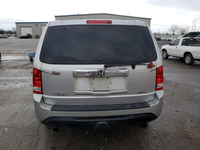 5FNYF4H58CB037456 - 2012 HONDA PILOT EXL SILVER photo 6