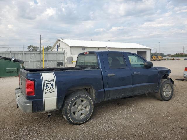 1D7HW48N86S645670 - 2006 DODGE DAKOTA QUAD SLT ლურჯი ფოტო 3