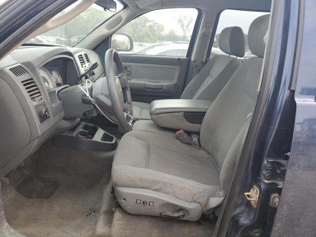 1D7HW48N86S645670 - 2006 DODGE DAKOTA QUAD SLT ლურჯი ფოტო 7
