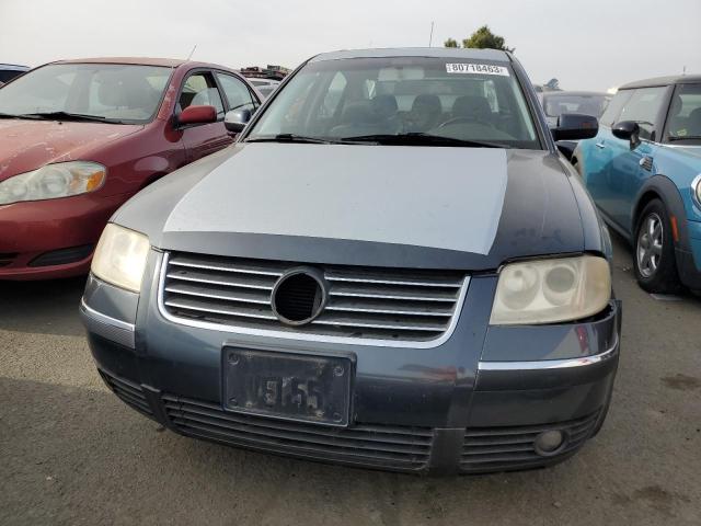 WVWPD63B82P110727 - 2002 VOLKSWAGEN PASSAT GLS GRAY photo 5