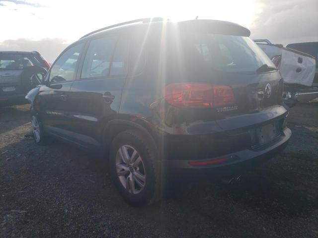 WVGAV7AX9GW003329 - 2016 VOLKSWAGEN TIGUAN S BLACK photo 2