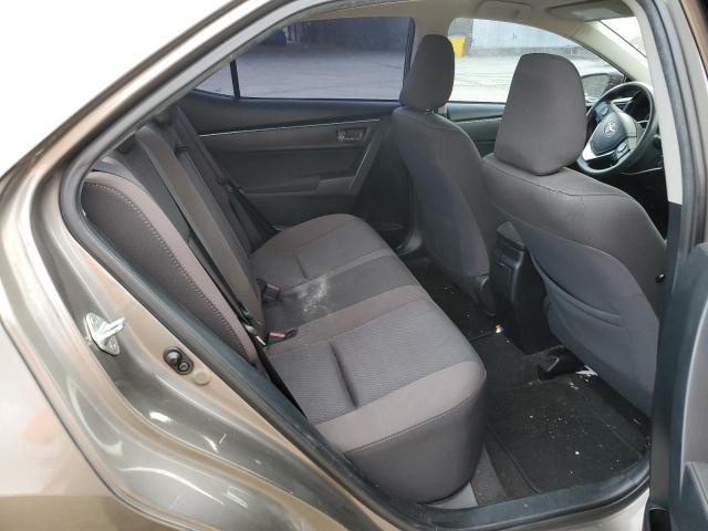 2T1BURHE4HC884771 - 2017 TOYOTA COROLLA L GRAY photo 10