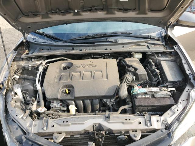 2T1BURHE4HC884771 - 2017 TOYOTA COROLLA L GRAY photo 11